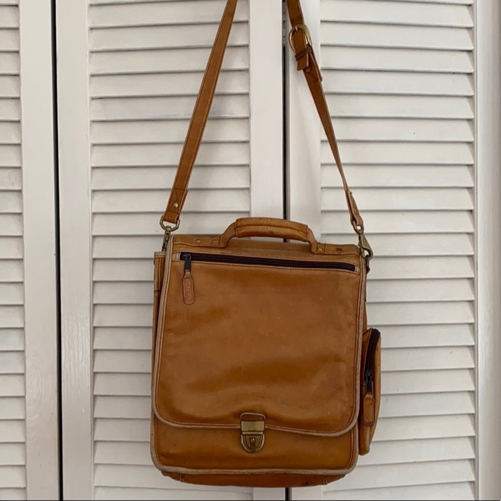 LATICO, Leather Bag, messenger/ computer